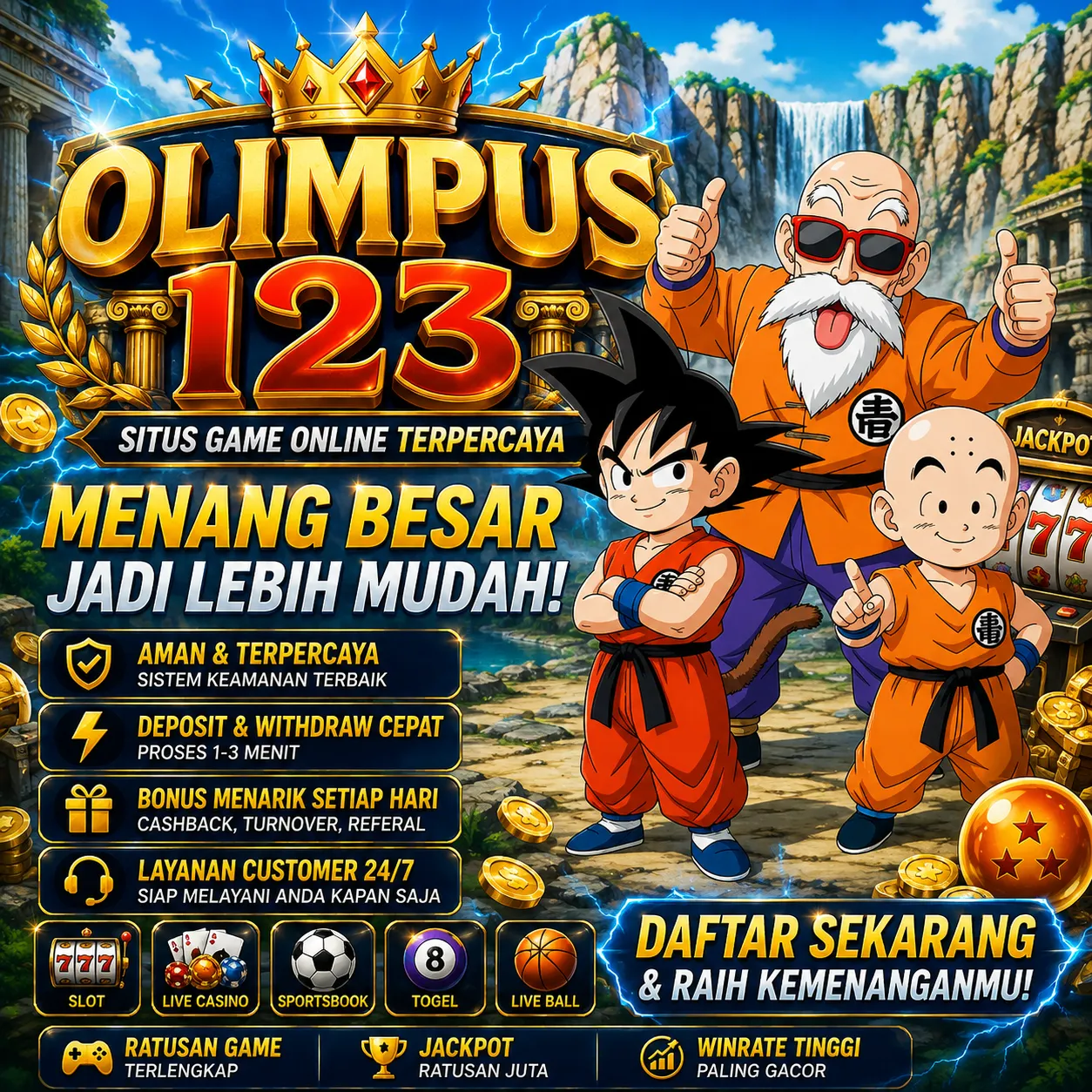 OLIMPUS123 Banner